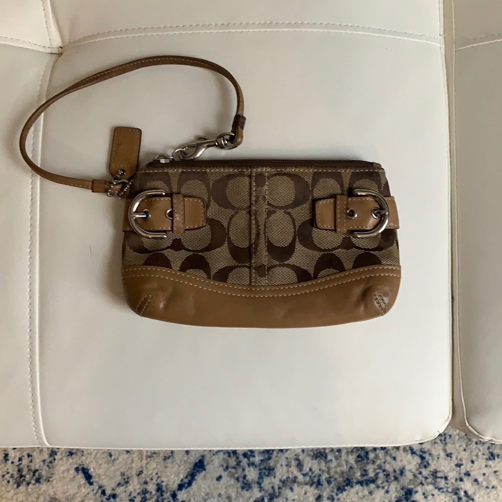 COACH wristlet